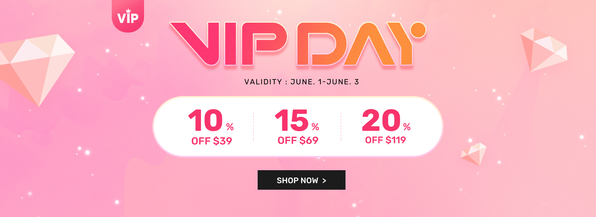 rosegal.com - VIP Days – Get Up to 20% off