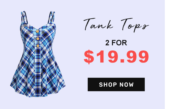 rosegal.com - 2 Women's Tank Tops