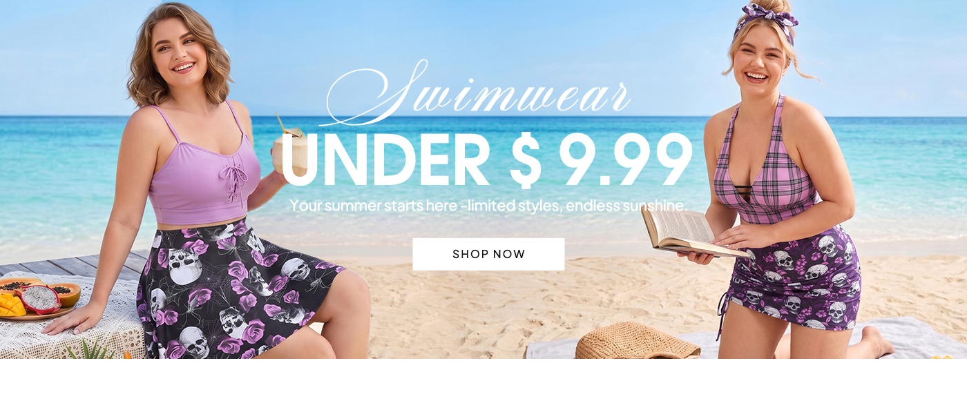 ALL SWIMWEAR UNDER $9.99