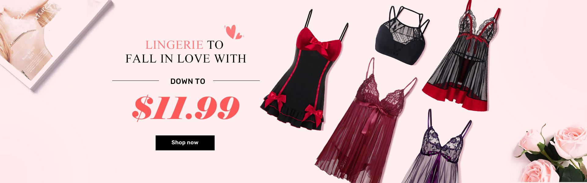 rosegal.com - Women Lingerie starting at just $11.99