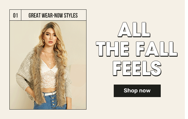 rosegal.com - Get Up To 50% OFF on All The Fall Feels