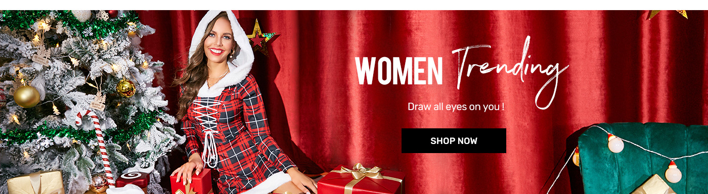 rosegal.com - Womens Santa Claus Print Apparels starting at just $18.49