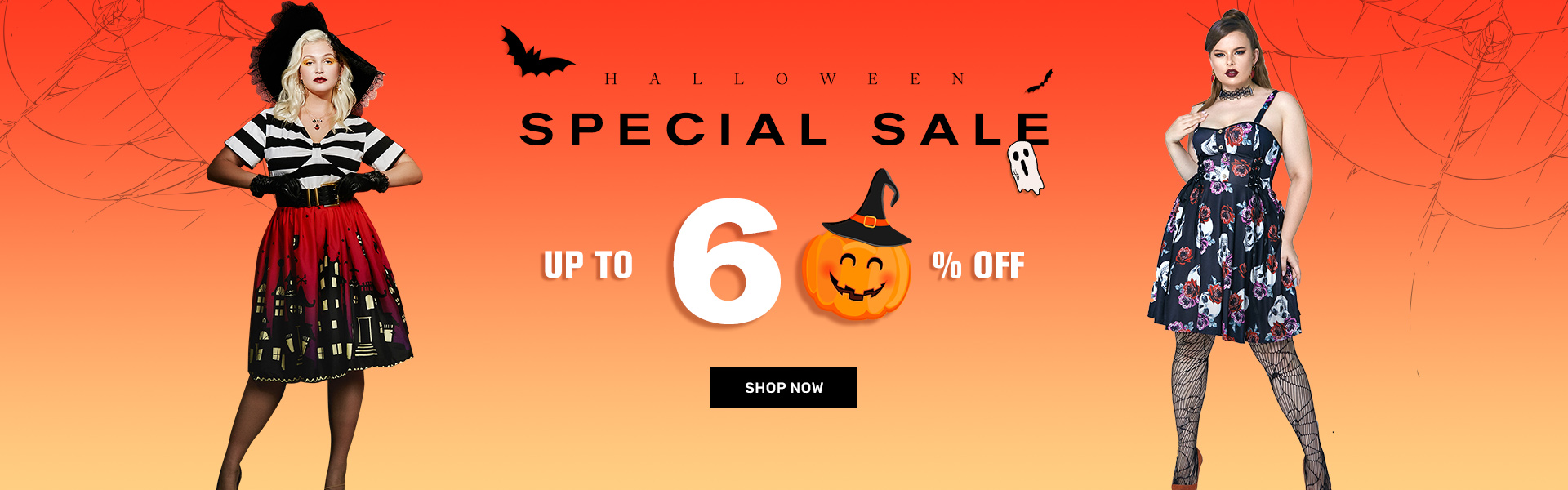 rosegal.com - Special Sale – Halloween Plus Size Clothing starting at just $12.99